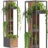Metal and Wood Plant Stand - Thumbnail 7