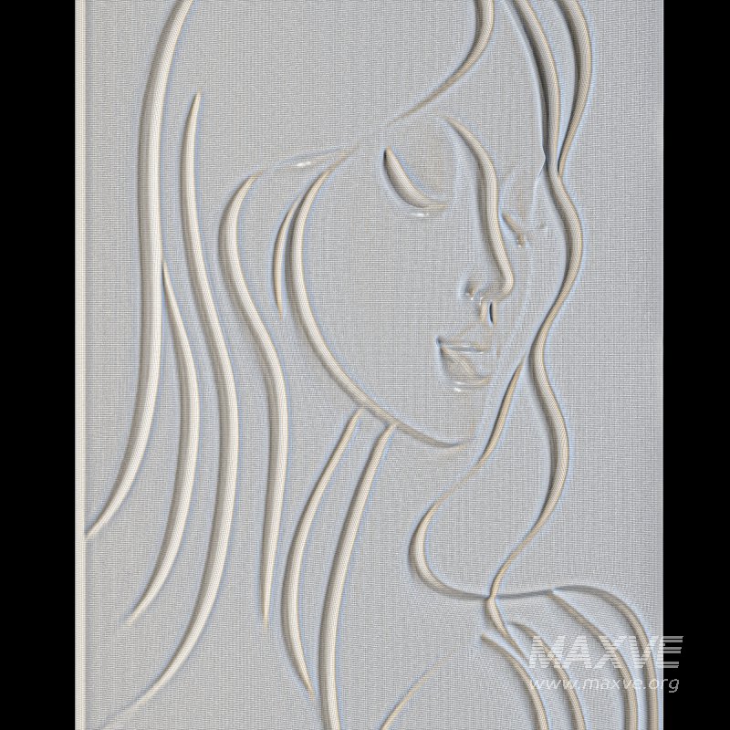 Bas-relief with a Face 09 - Image 4