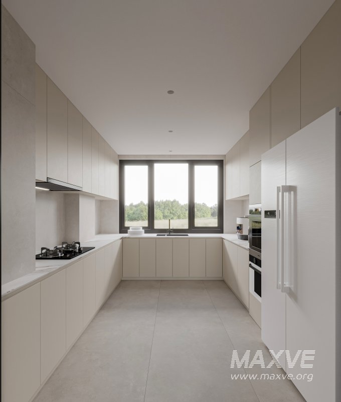 Modern living room and dining room interior scene - Image 6