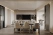 Modern living room and dining room interior scene - Thumbnail 10