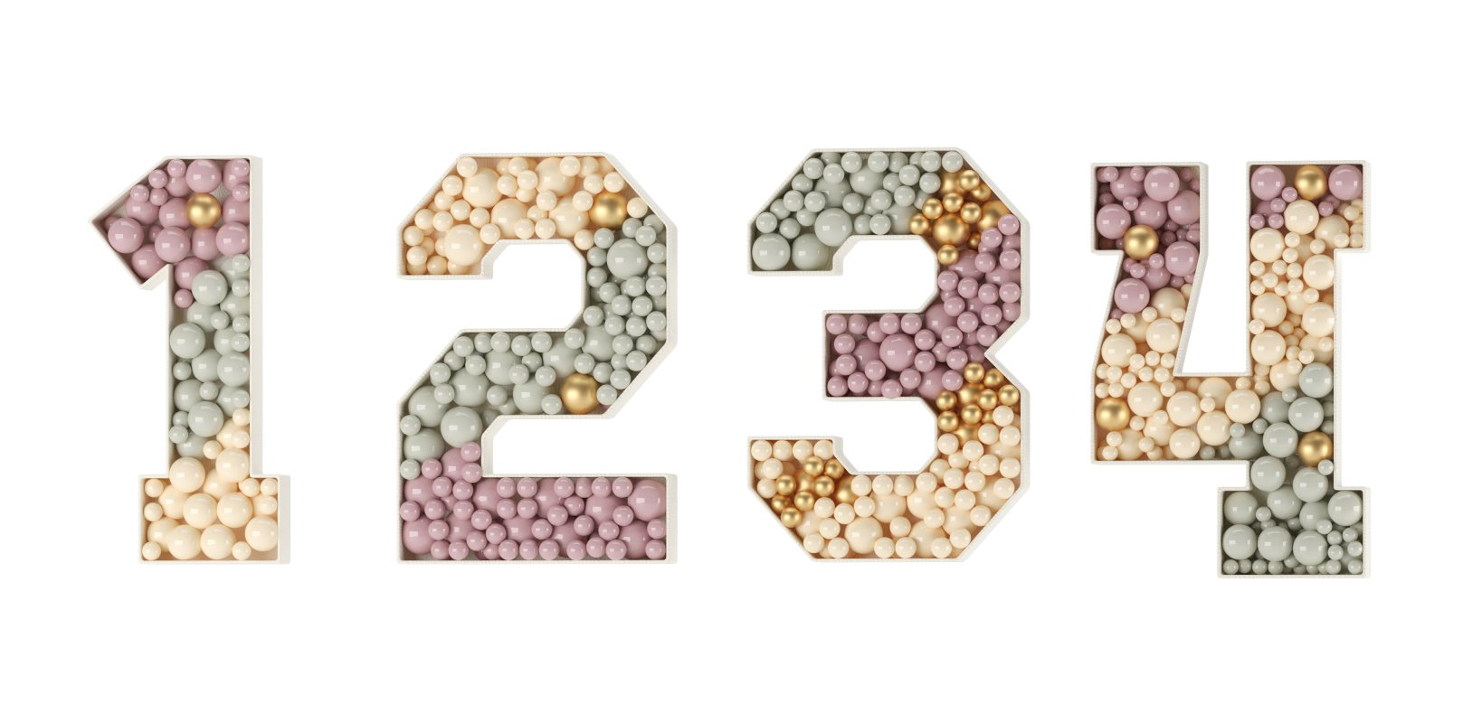 balloon in number for birthday - Image 7