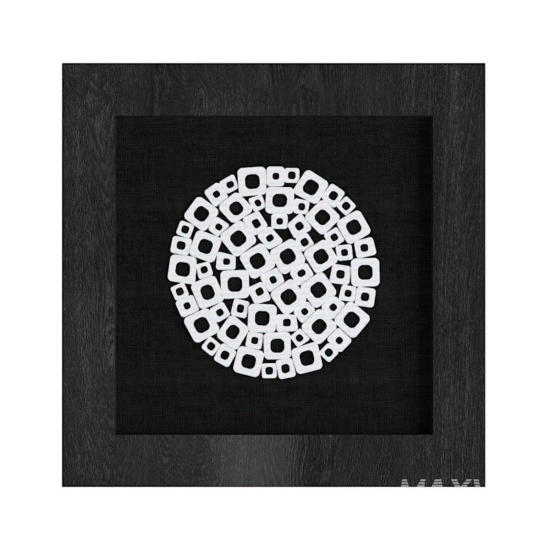 Wall Decor Metal Squares - Image 2