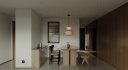 Modern living room and dining room interior scene - Thumbnail 3