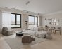 Modern living room and dining room interior scene - Thumbnail 3