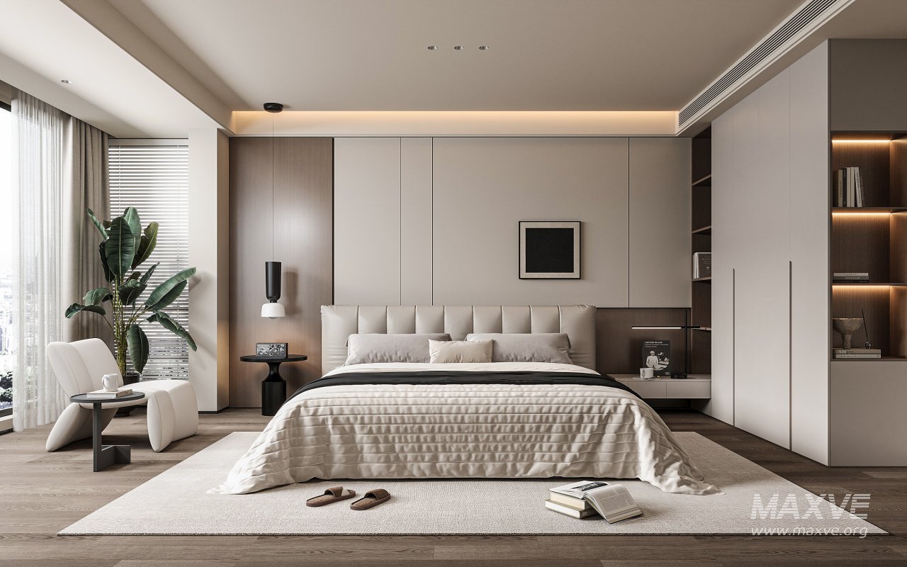 Modern bedroom - Image 1
