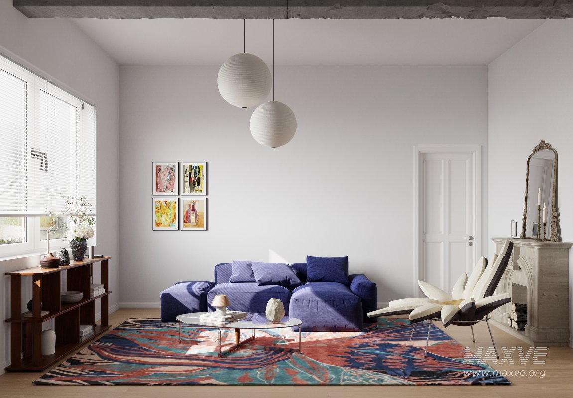 Eclectic living and dining room - Image 5