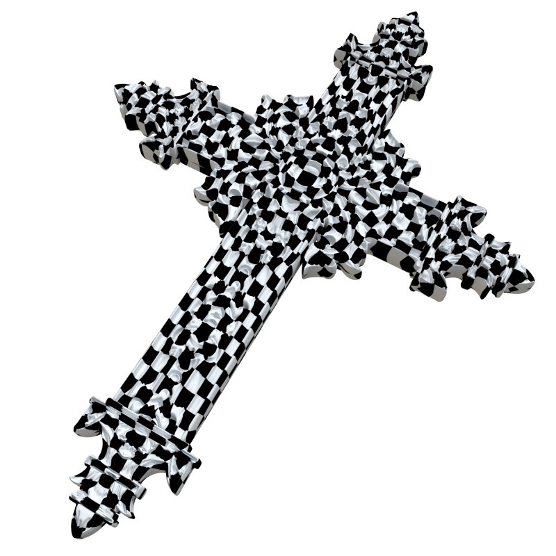 3 Christian cross V 08 - Image 8