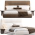 Bed with upholstered headboard Oliva by Livemaster - Thumbnail 3