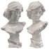 Neoclassical Woman Marble Bust - Thumbnail 2