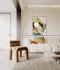 Modern living room and dining room interior scene - Thumbnail 2