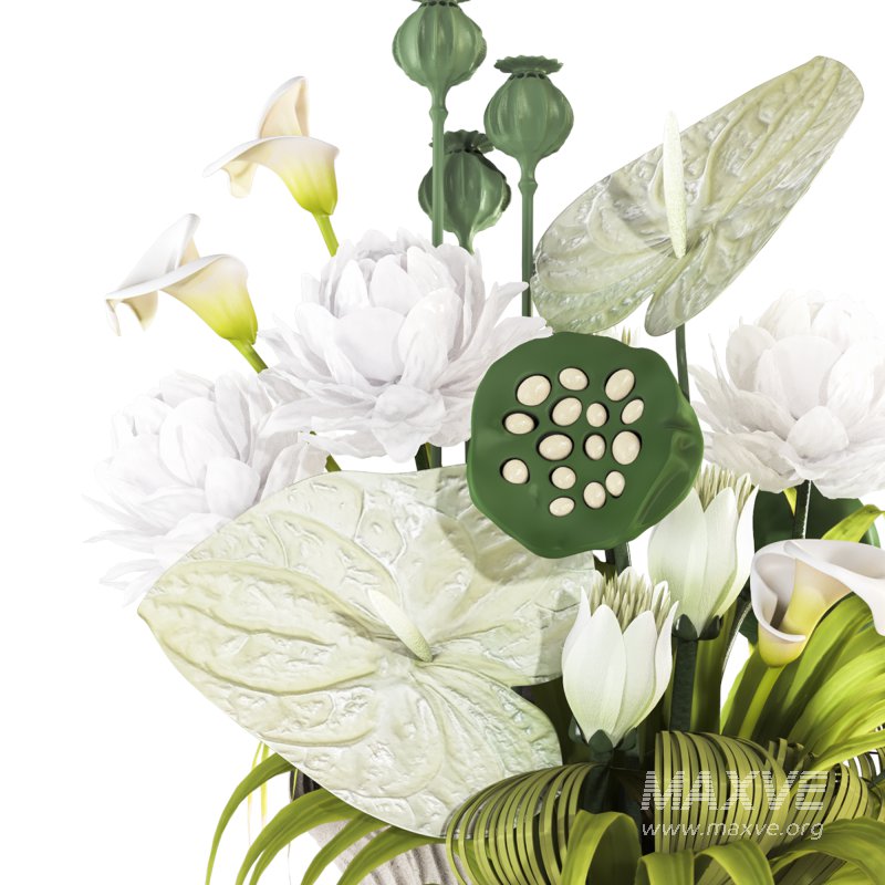 Flowers in Vase Collection 39 - Image 5