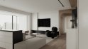 Modern living room and dining room interior scene - Thumbnail 9