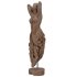 Wooden Woman Stand Statue - Thumbnail 4