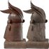 Wooden Viking Warrior Bust Mythical - Thumbnail 5
