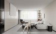 Modern living room and dining room interior scene - Thumbnail 8