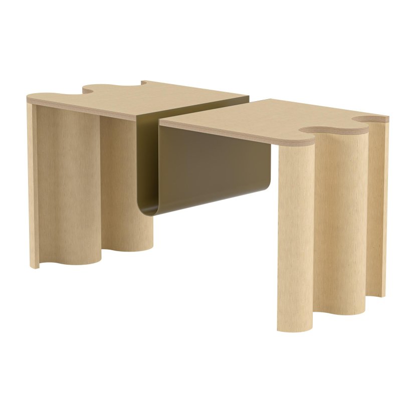 cloth coffee table - Image 2