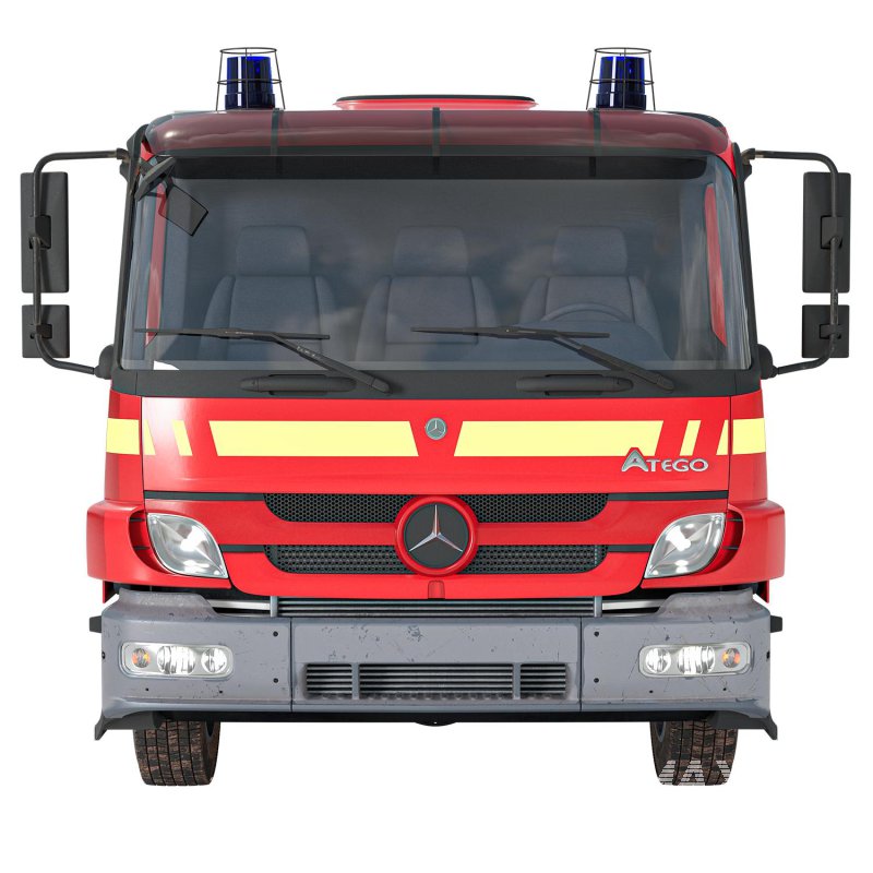 Fire Truck Mercedes Benz Atego - Image 3