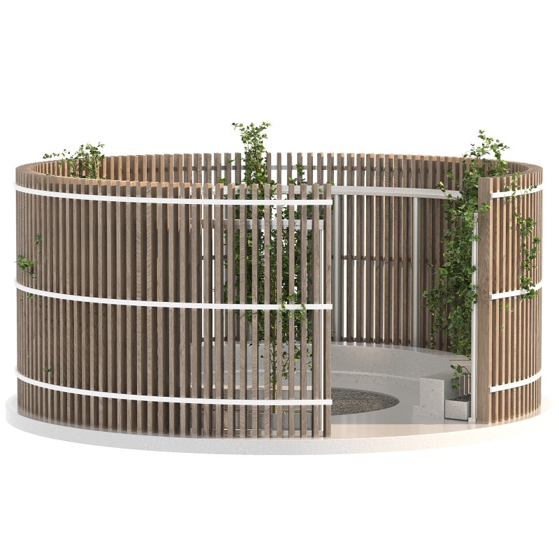 Wooden Garden Pod - Image 1