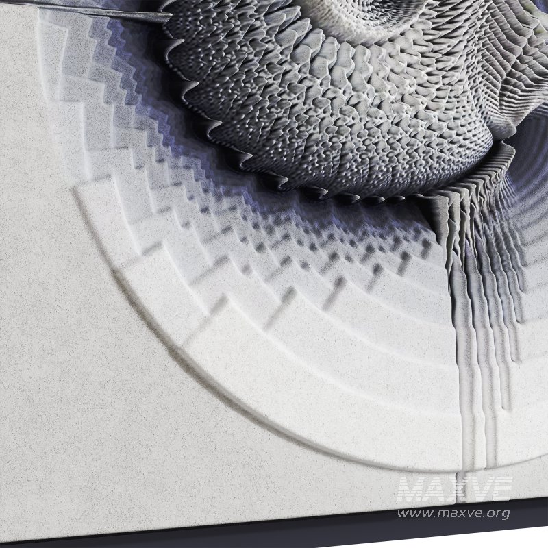 Wall Art Plaster Bas Relief - Image 3