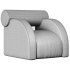 Fabric Armchair with Armrests By Paolonesi - Thumbnail 2