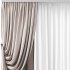 Silk and Cotton Curtain Set 79 - Thumbnail 5