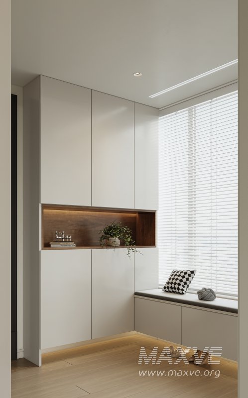 Modern living room and dining room interior scene - Image 3