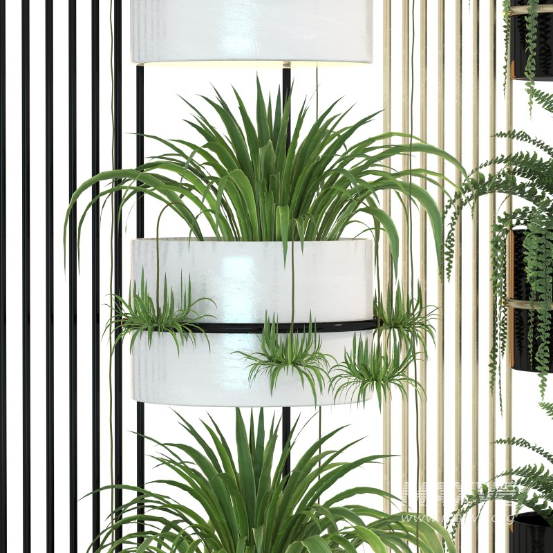 Metal Plant Set 04 - Image 7