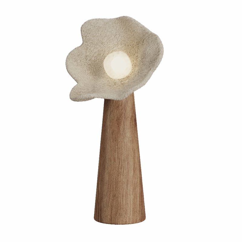Plaster Petal Floor Lamp - Image 6