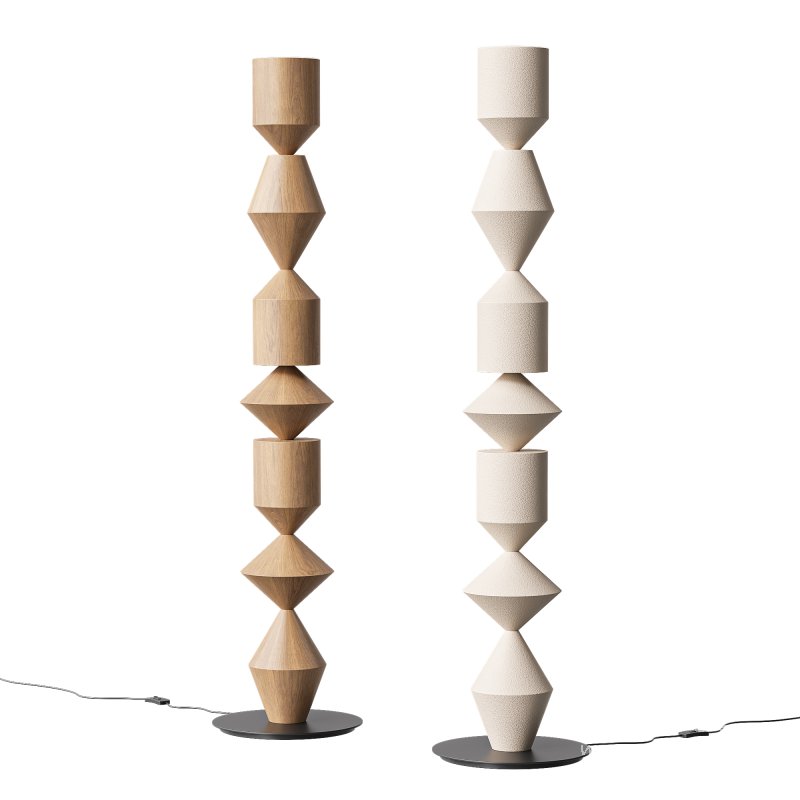 Corner Design Rubs Floor Lamp - Image 2