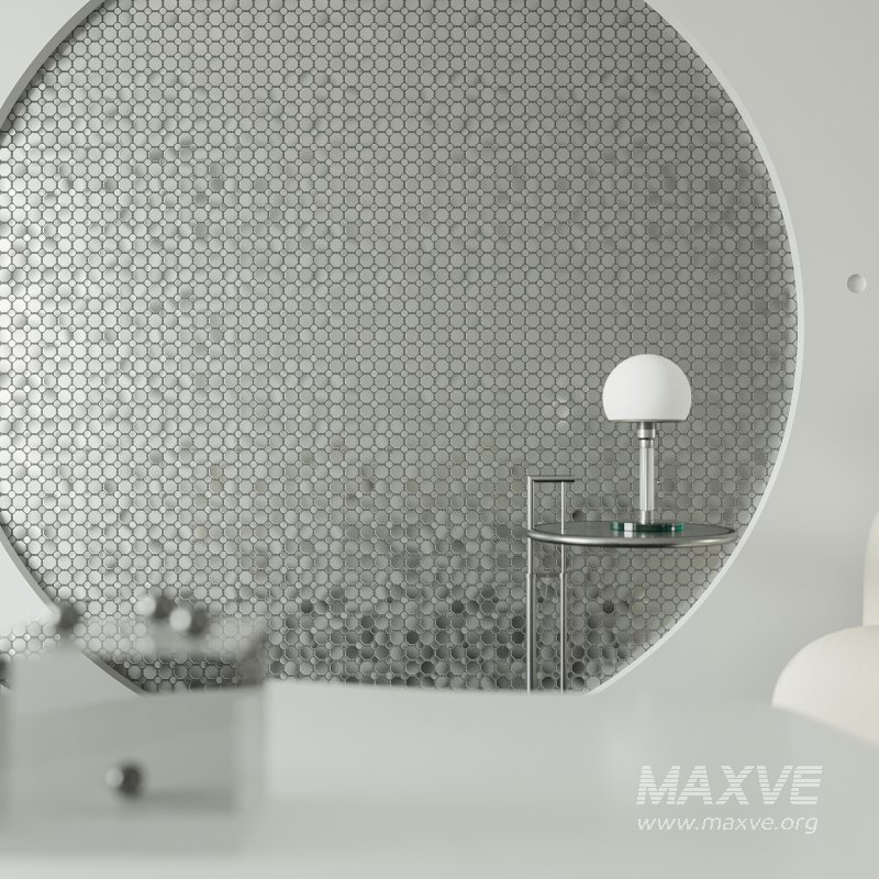 Modern living room and dining room interior scene - Image 3