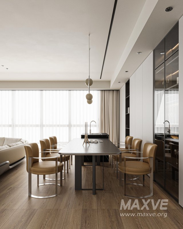 modern dining room - Image 1