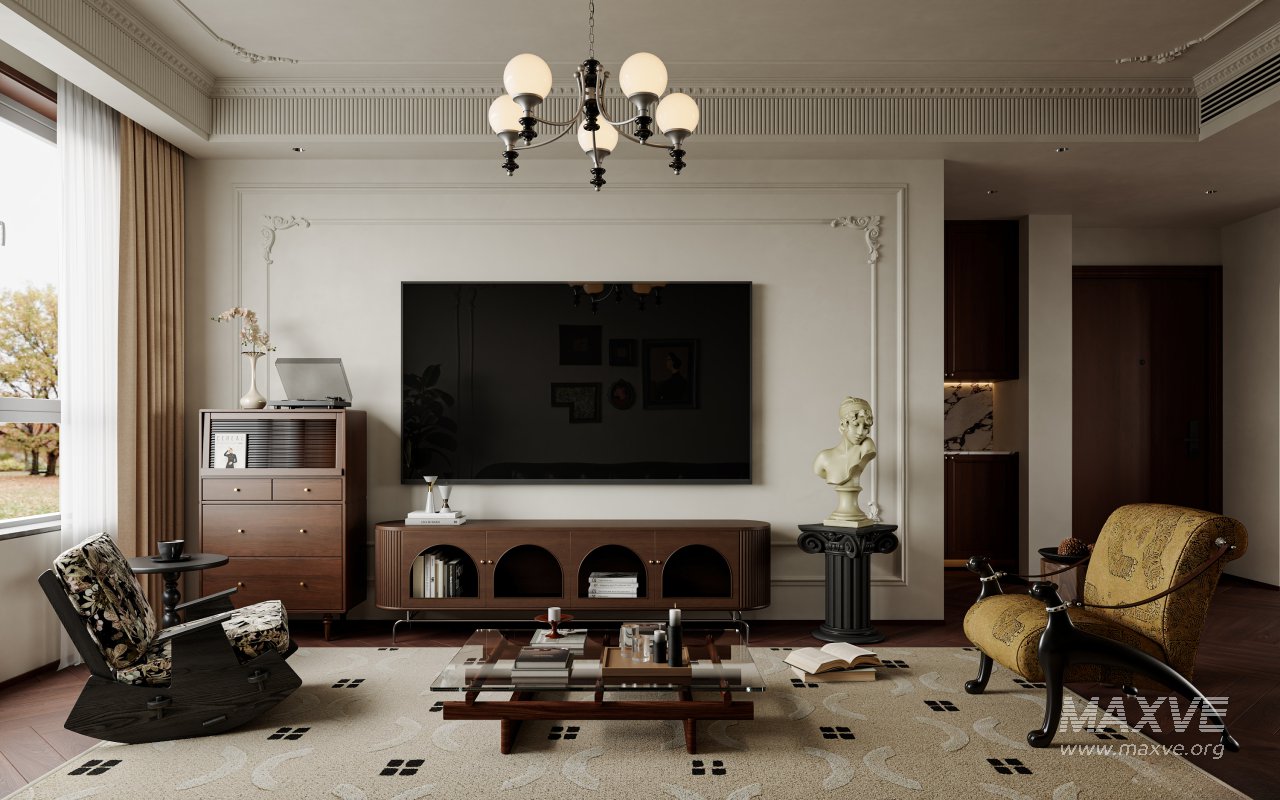 Medieval living and dining room - Image 3