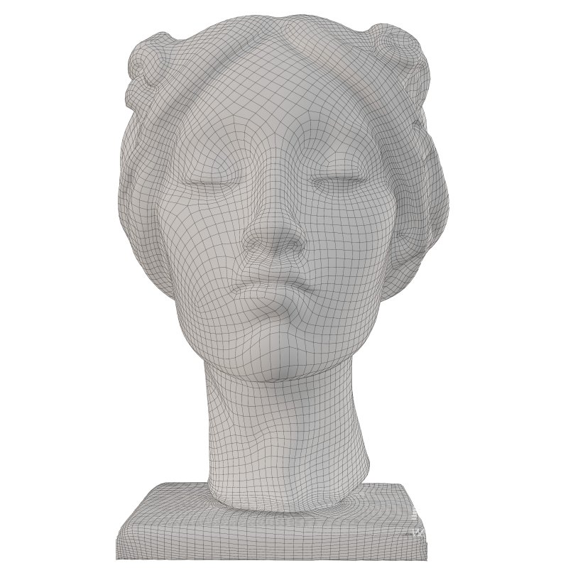 Antique Woman head Statue - Image 5