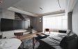 Modern living room and dining room interior scene - Thumbnail 1