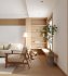 Modern living room and dining room interior scene - Thumbnail 4