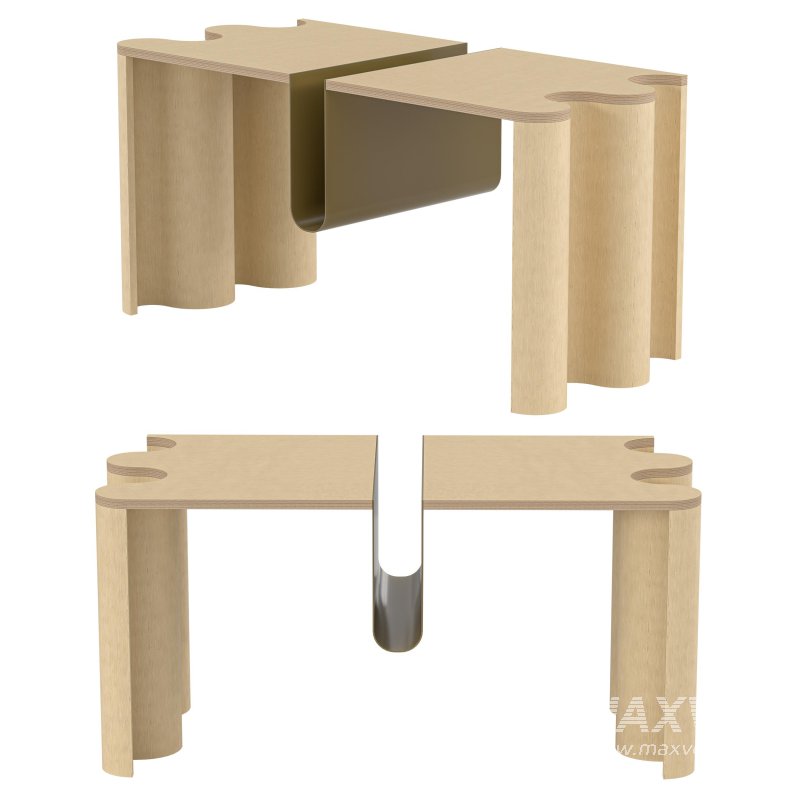 cloth coffee table - Image 3