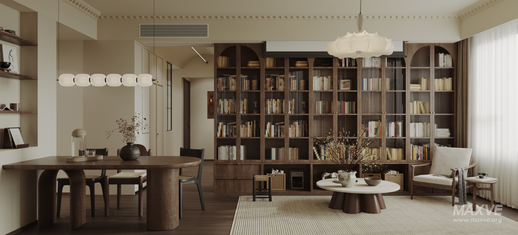 Eclectic living and dining room - Image 1