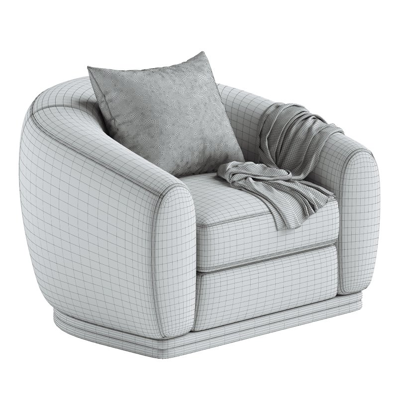 Marlowe Grey Lounge Chair - Image 7