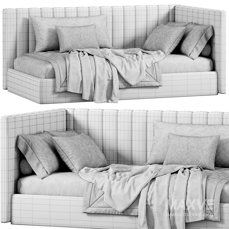 Sofa bed Avalon Upholstered by pbteen - Image 2