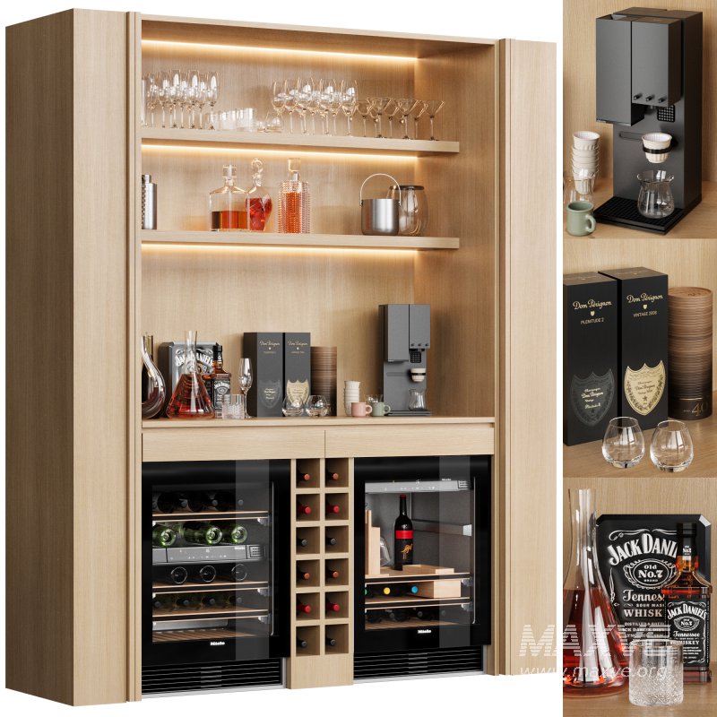 Wine Cabinet 01 - Image 5