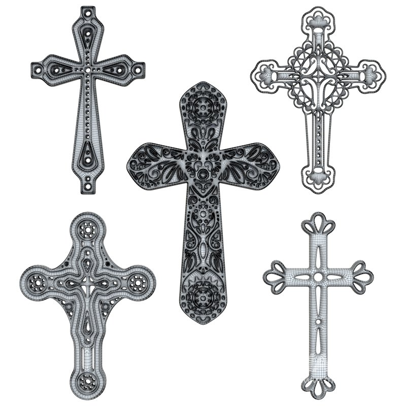 5 Christian Cross V10 - Image 12