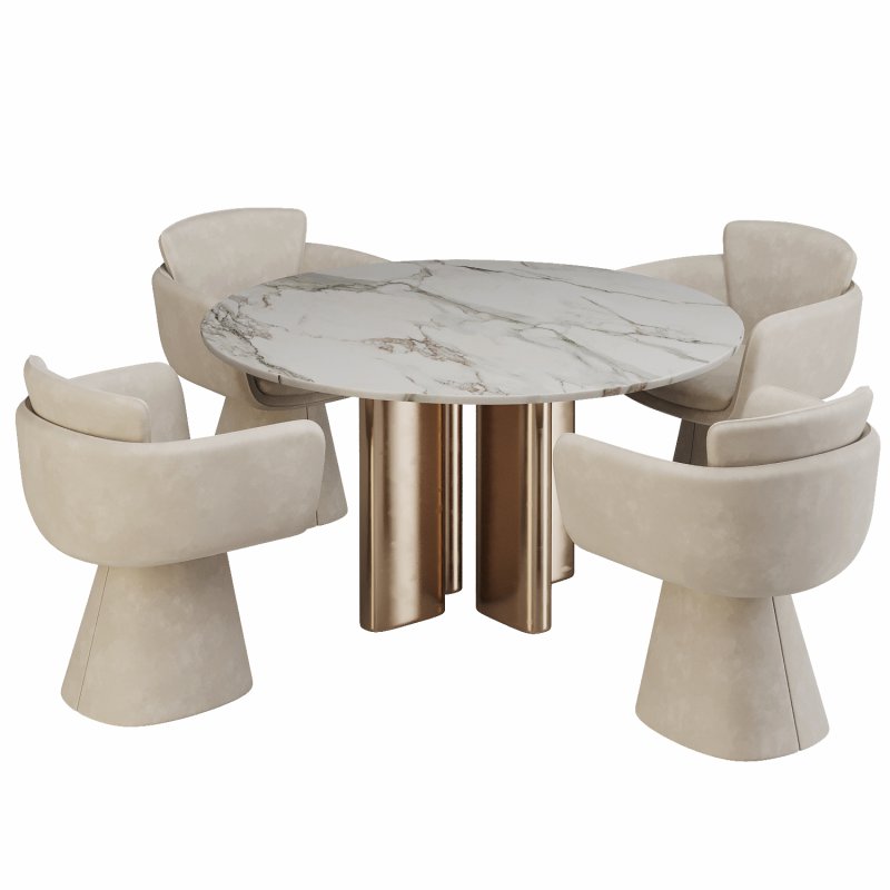 Dinning chair and table309 - Image 6