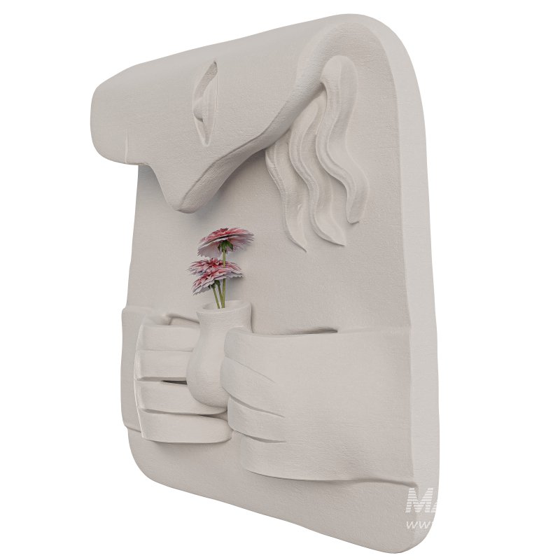 Wall Mounted Abstract Sculpture - Image 2