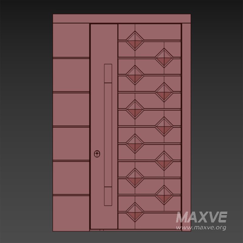 Enterance door set 002 - Image 6
