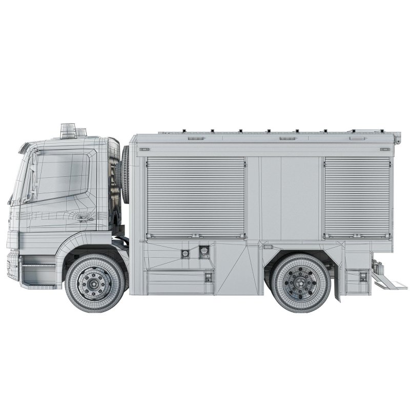 Fire Truck Mercedes Benz Atego - Image 1