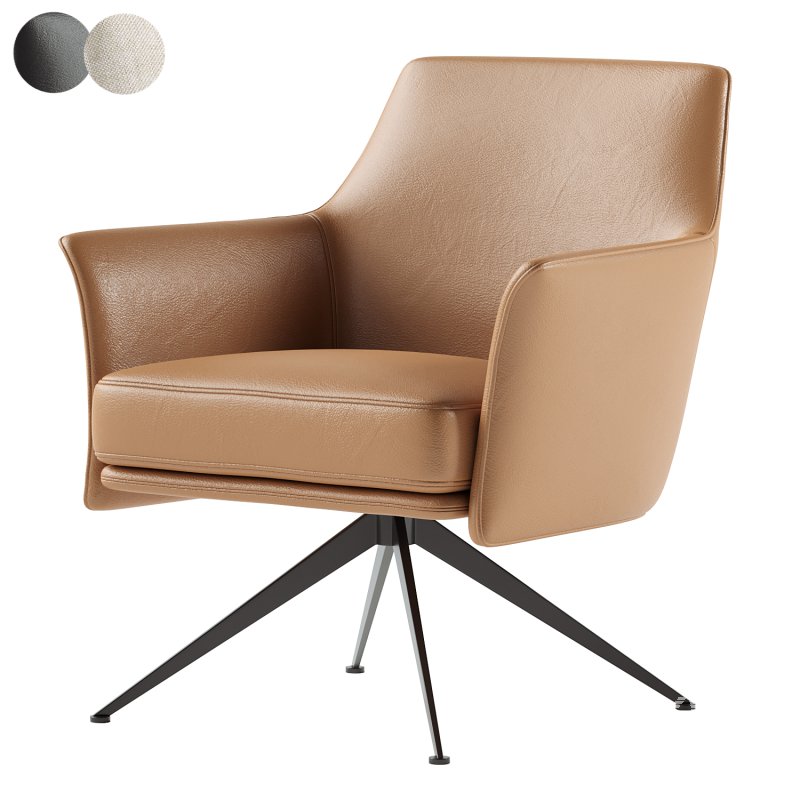 Crosby Swivel Lounge Chair - Image 4