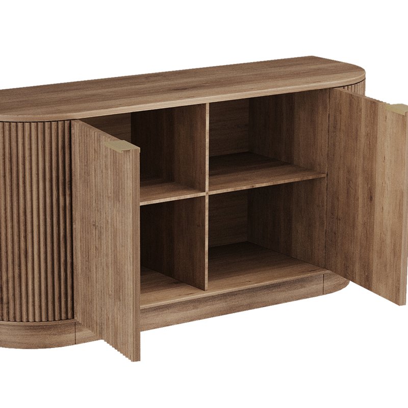 Oxford Buffet Greige Oak - Image 4