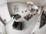 Modern living room and dining room interior scene - Thumbnail 6