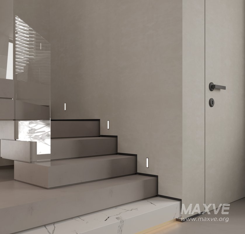 Modern living room and dining room interior scene - Image 2