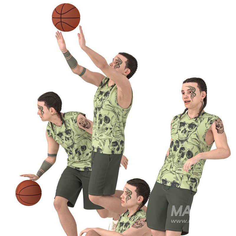 Street Boy With Sport Wear 04 Poses - Image 1